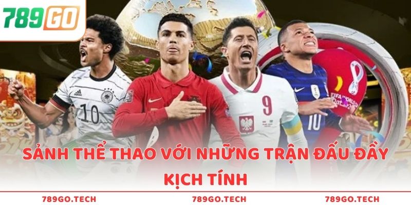 Nhiều nhà cung cấp nổi tiếng tại sảnh thể thao