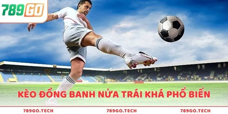 Cược đồng banh nửa trái khá phổ biến trong cá độ thể thao